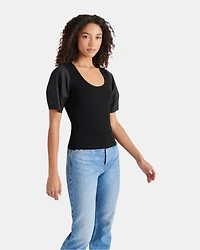VALETTA TOP BLACK