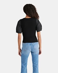 VALETTA TOP BLACK