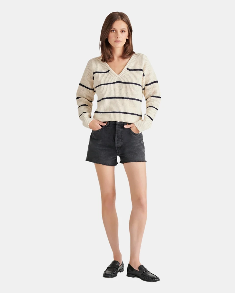 KAITLYN SWEATER IVORY MULTI