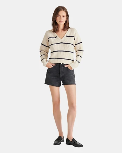 KAITLYN SWEATER IVORY MULTI