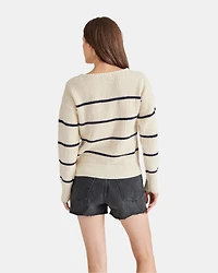 KAITLYN SWEATER IVORY MULTI