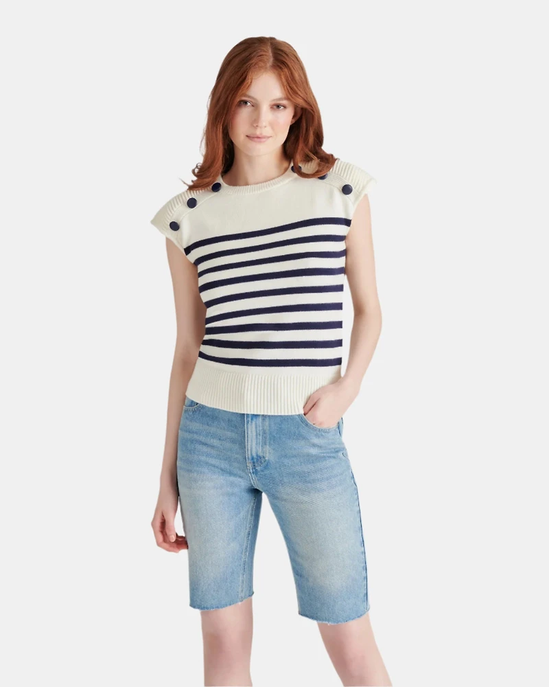 TOMAS SWEATER IVORY MULTI