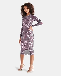 HAILEE DRESS BURGUNDY