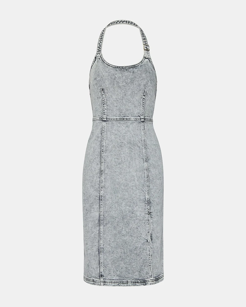 GIA DRESS LIGHT GREY