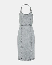 GIA DRESS LIGHT GREY