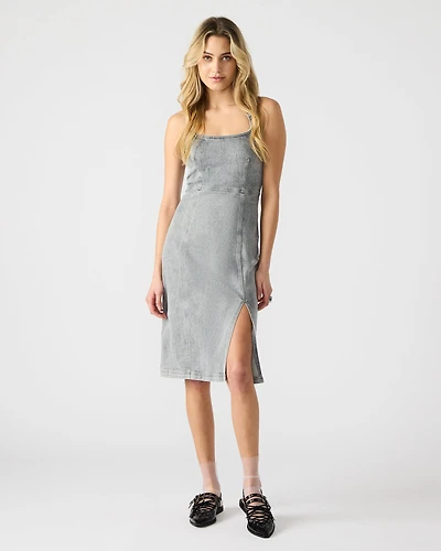 GIA DRESS LIGHT GREY