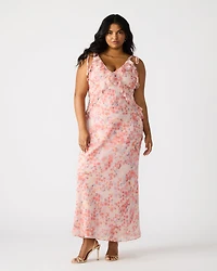 ADALINA DRESS FLORAL LAVENDER