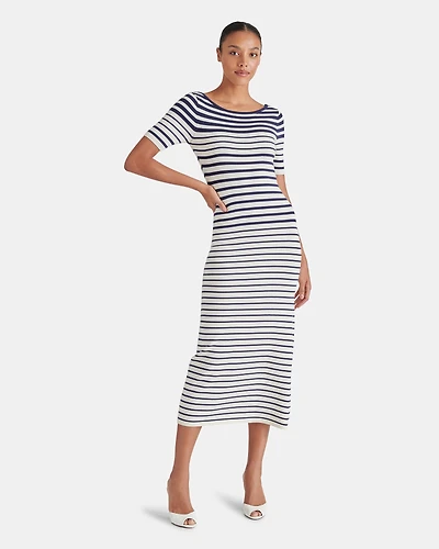 SELAH DRESS IVORY MULTI