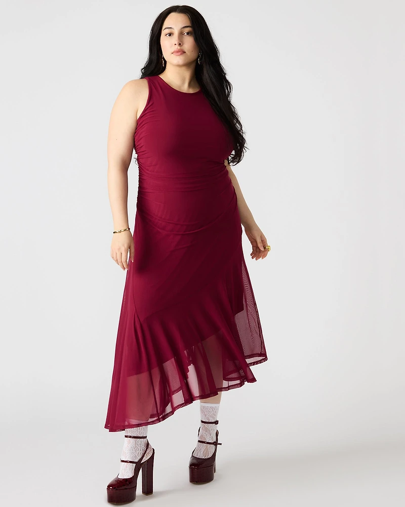 LANEY DRESS WINE