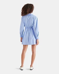 ARIA DRESS STRIPED BLUE MULTI