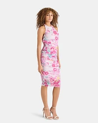 LEA DRESS PINK MULTI