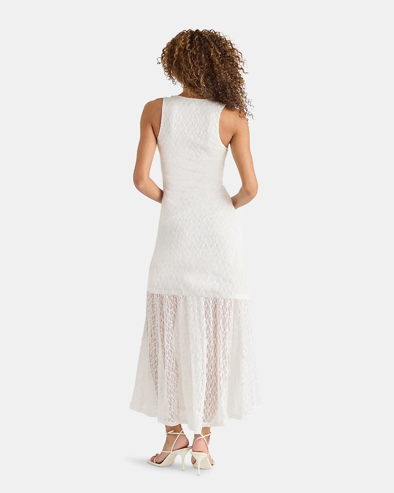 THEO DRESS WHITE
