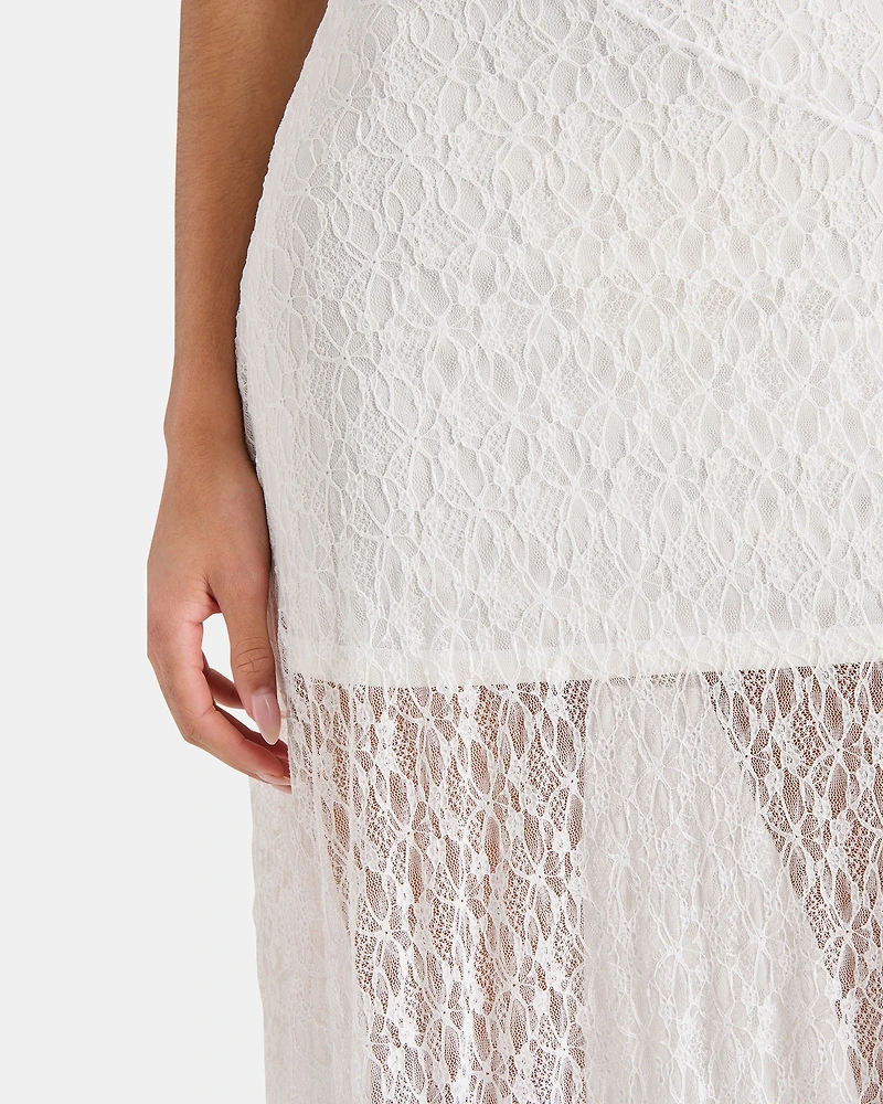THEO DRESS WHITE