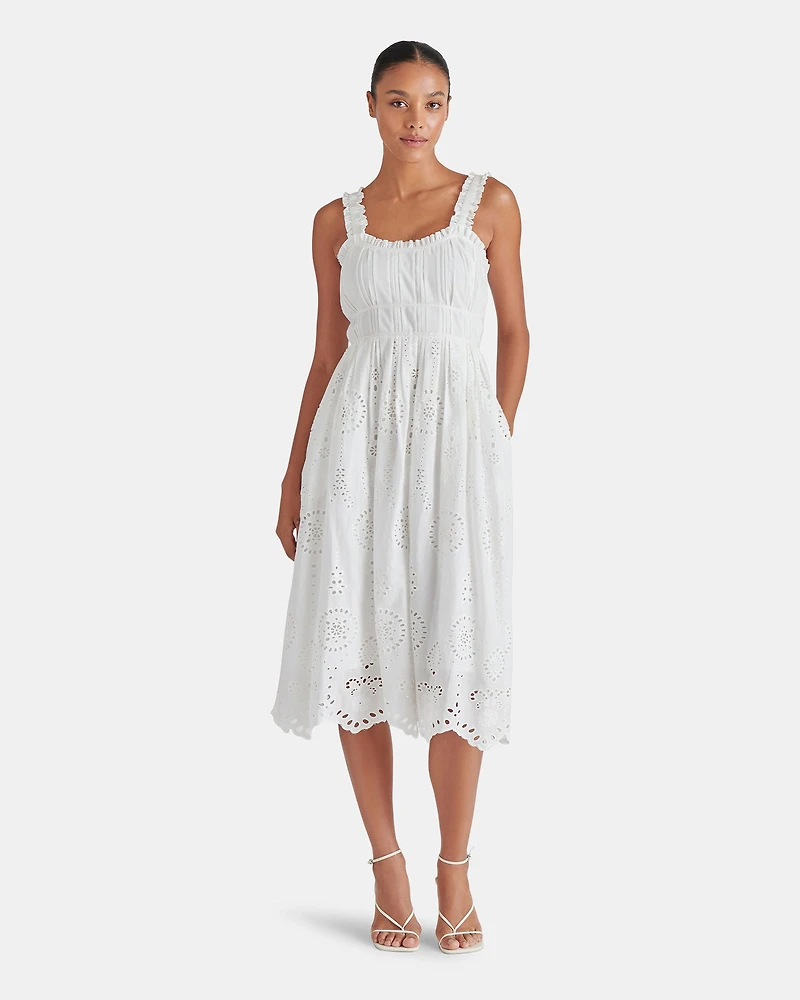HARMONY DRESS MAXI WHITE