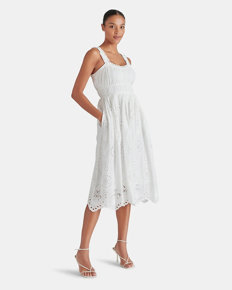 HARMONY DRESS MAXI WHITE