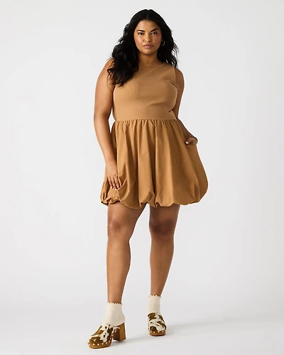PALERMO DRESS TAN