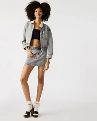 ABACO SKIRT LIGHT GREY