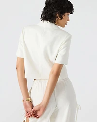 FIA BLAZER TOP WHITE
