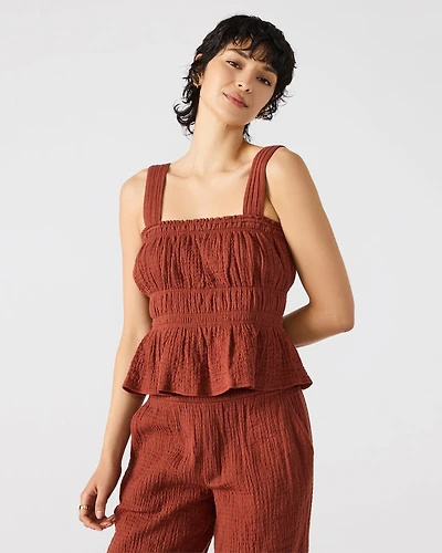 GABRIELLE TOP RUST