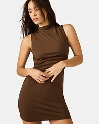 MO MINI DRESS BROWN
