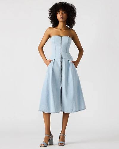 ISLA DRESS BLUE