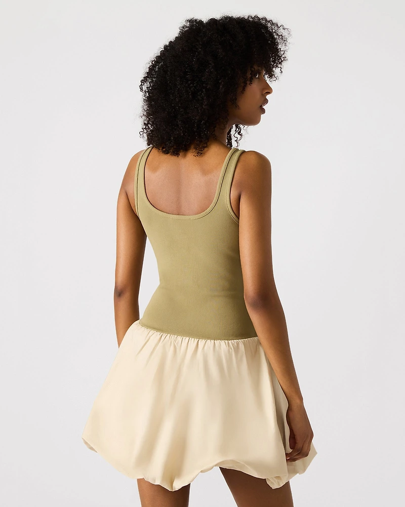 LINNEA DRESS KHAKI
