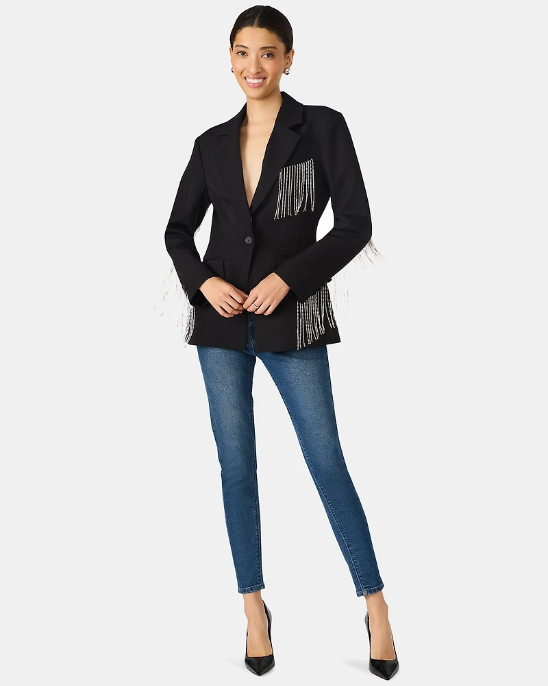 GEM BLAZER BLACK