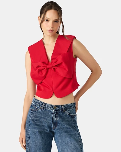 AYANNA TOP RED