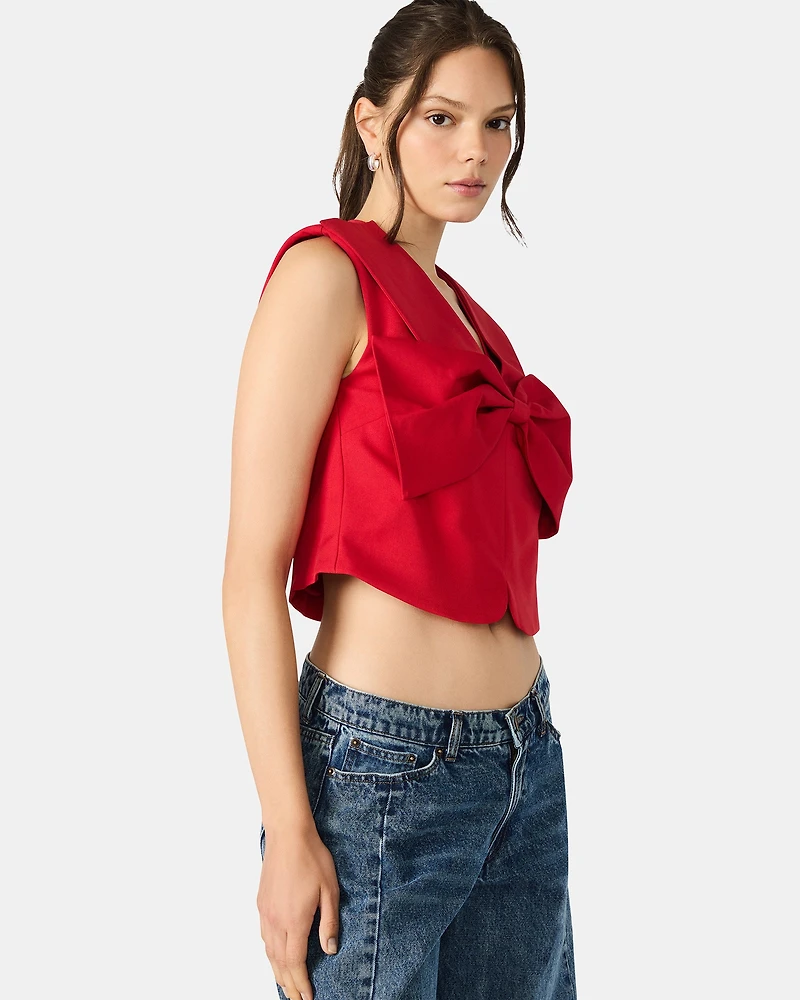 AYANNA TOP RED