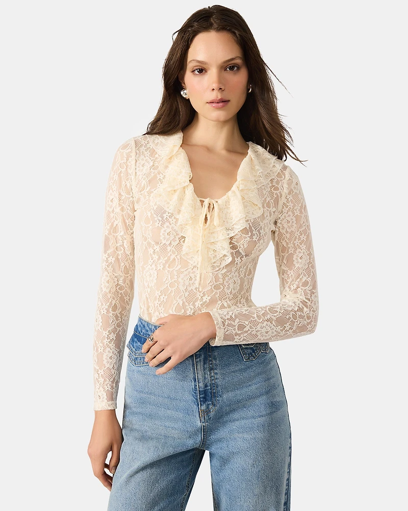ELVIE TOP WHITE