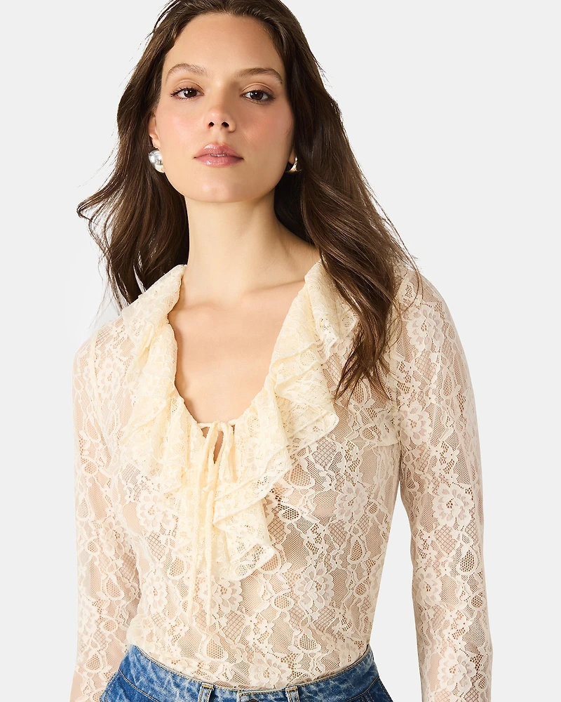 ELVIE TOP WHITE
