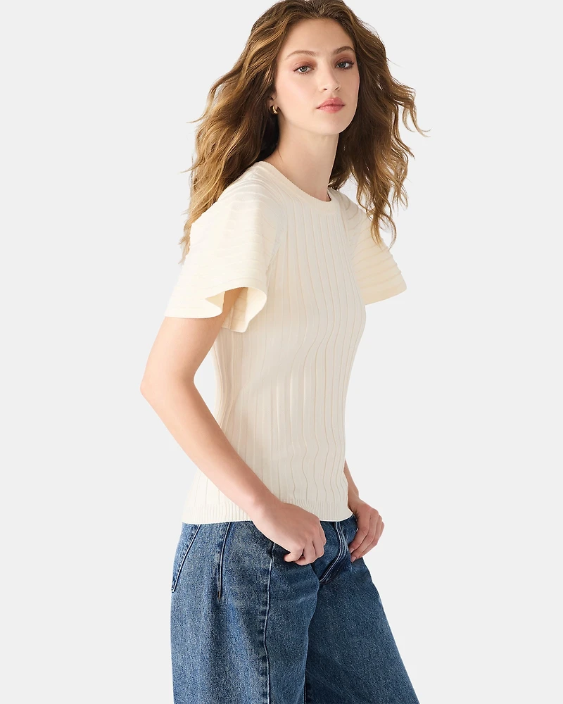 ALLIE SWEATER WHITE