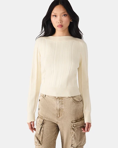 SERRA SWEATER WHITE