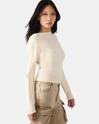 SERRA SWEATER WHITE