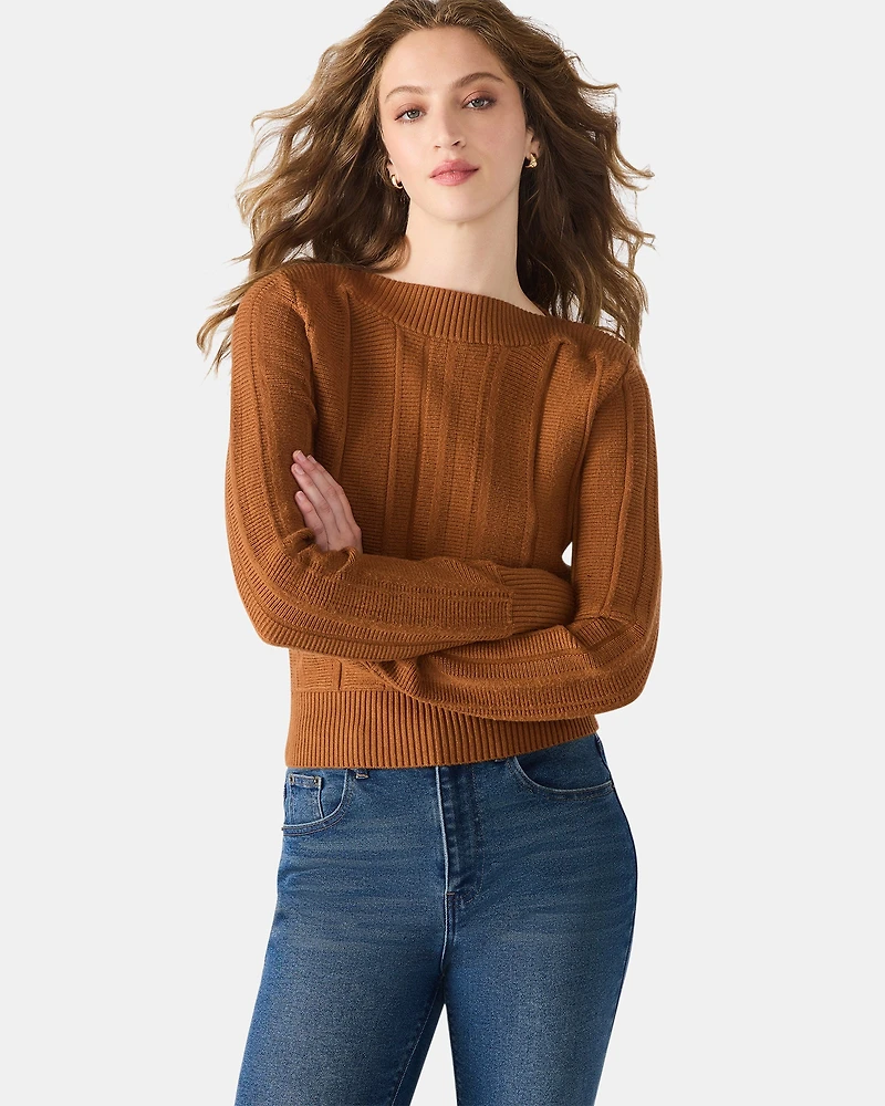 SERRA SWEATER COGNAC