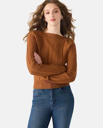 SERRA SWEATER COGNAC