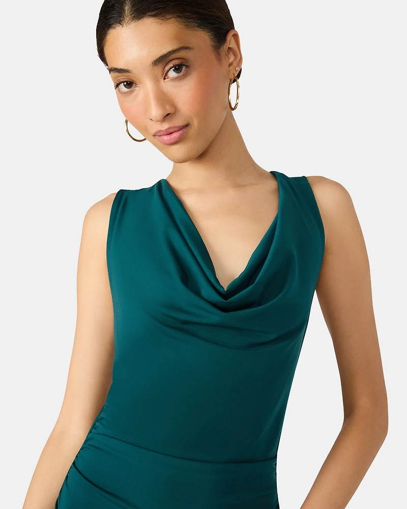 KALINA DRESS TEAL