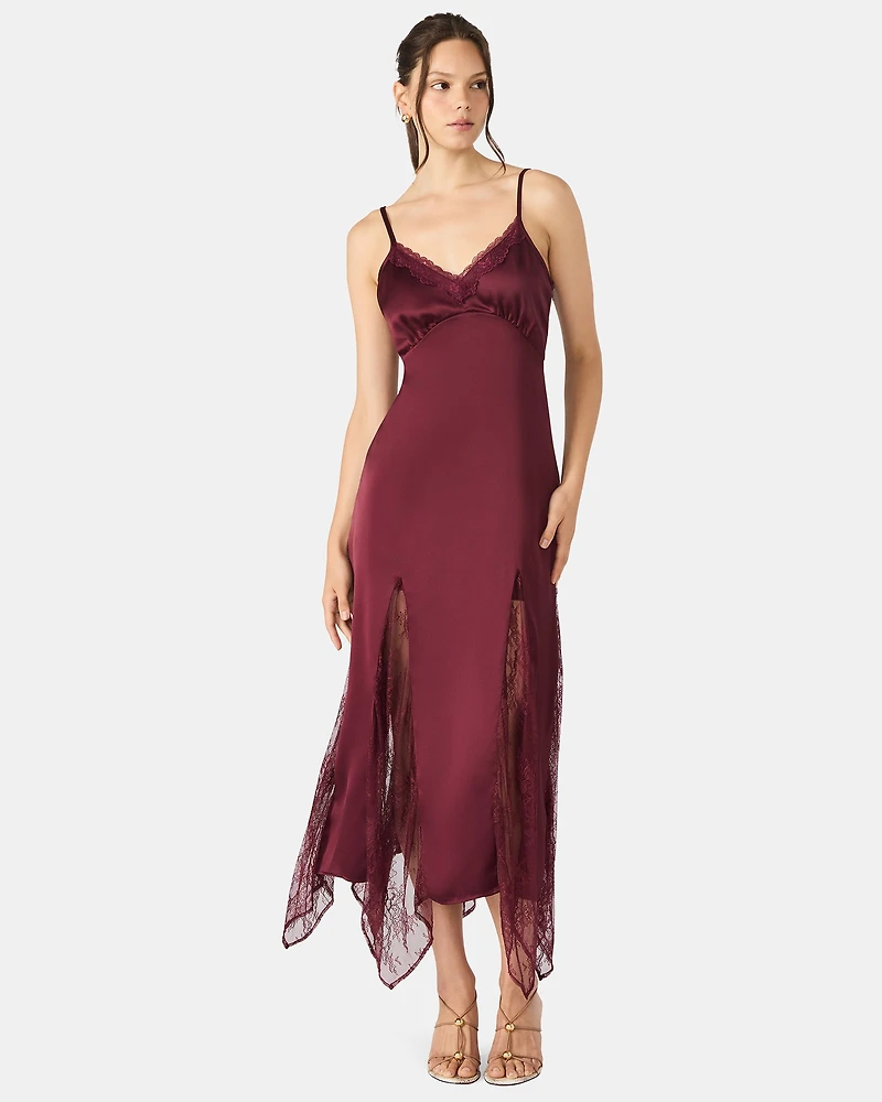 DELIA DRESS WINE