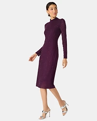 KRISTA MIDI DRESS PURPLE