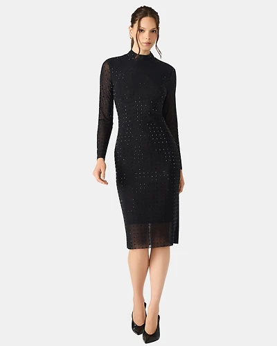 KRISTA MIDI DRESS BLACK