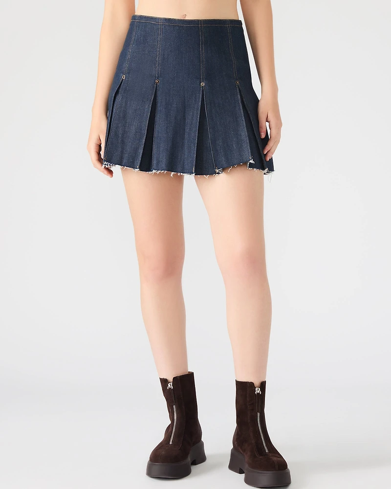 JOAN SKIRT DARK BLUE DENIM