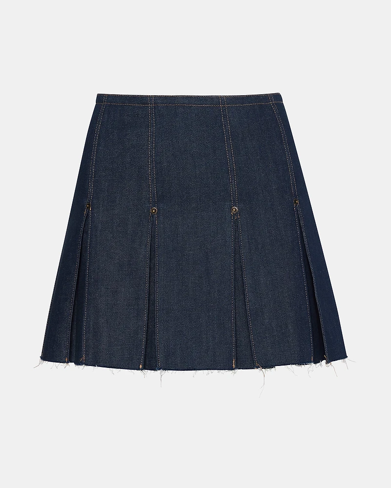 JOAN SKIRT DARK BLUE DENIM