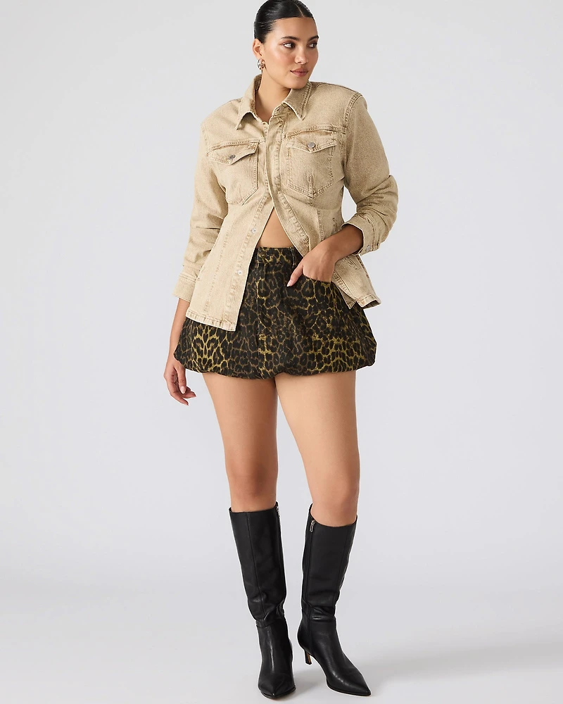 SIMONA SKIRT CHEETAH