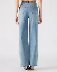 GERALDINE JEAN LIGHT BLUE DENIM