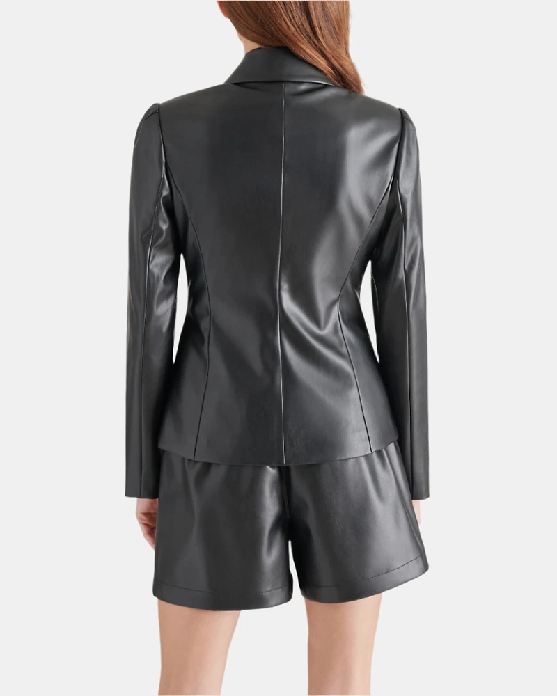 CINCHED BLAZER BLACK