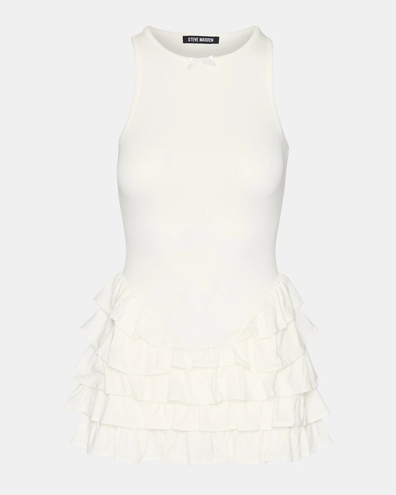 CLEA DRESS WHITE