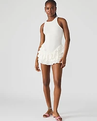 CLEA DRESS WHITE