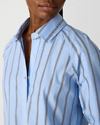 TESS BLUE RHINESTONES TOP