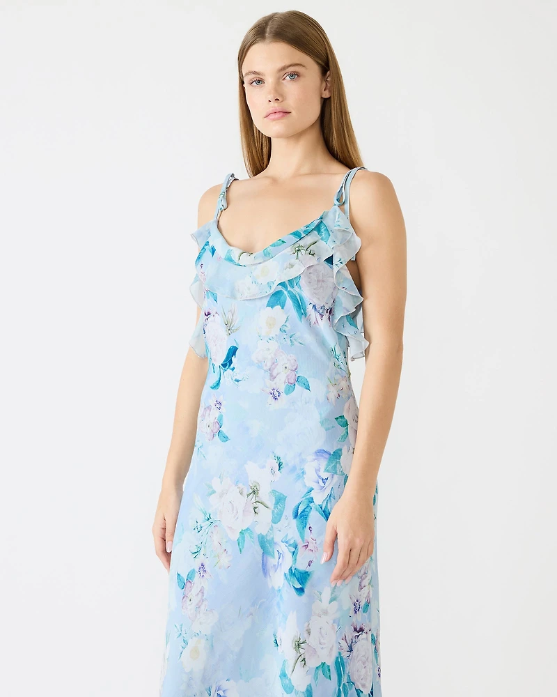 MALENNA DRESS BLUE
