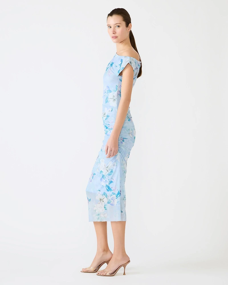 GRACELYN DRESS LIGHT BLUE